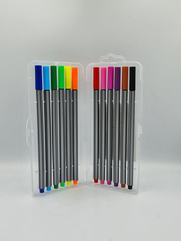 Fineliner Pens - Pack of 12