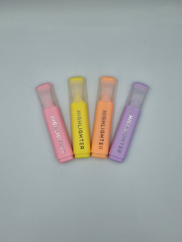 Pastel Highlighters - pack of 4