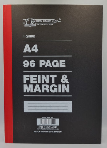 A4 Hard Cover 96 Page