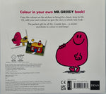 My Mr. Greedy Copy Colouring Book With Colourful Stickers! by Roger Hargreaves