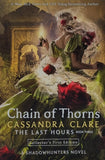 Chain of Thorns - The Last Hours (Book 3) by Cassandra Clare