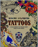 Inspired Colouring Tattoos - Colouring to relax and free your mind