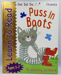 Get Set Go - Puss In Boots - 70 Activity Stickers