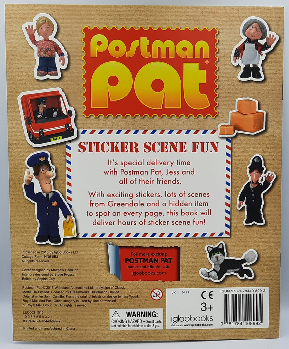 Postman Pat Sticker Chart Postman Pat - Sticker Scene Fun – Pre-Booked